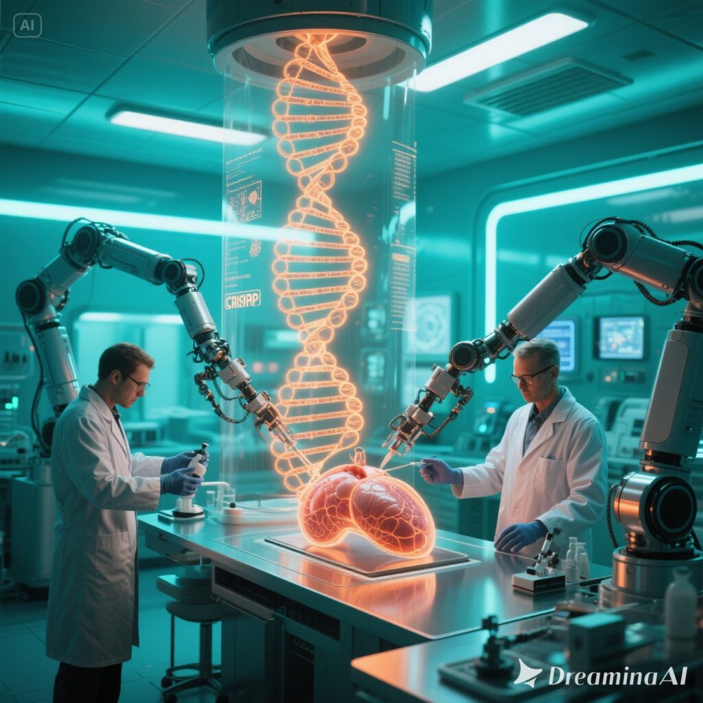 BioTech Future – Teknologi Genetik dan Inovasi Kesehatan Modern